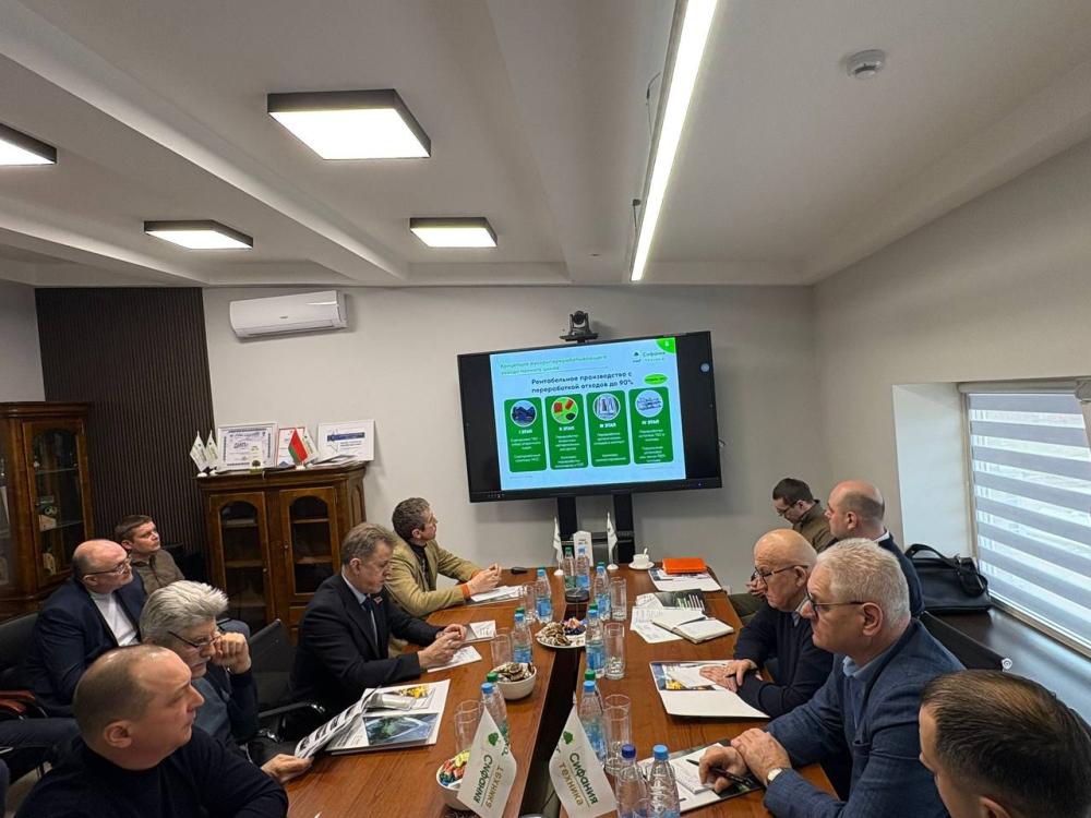 Представители организаций холдинга «Белресурсы» посетили «Сифания-Экотехника»