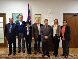 Встреча с Чрезвычайным и Полномочным Послом Республики Куба в Республике Беларусь