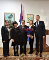 Дипломатический прием в честь визита делегации из Торговой Палаты Республики Куба 30.09.2022